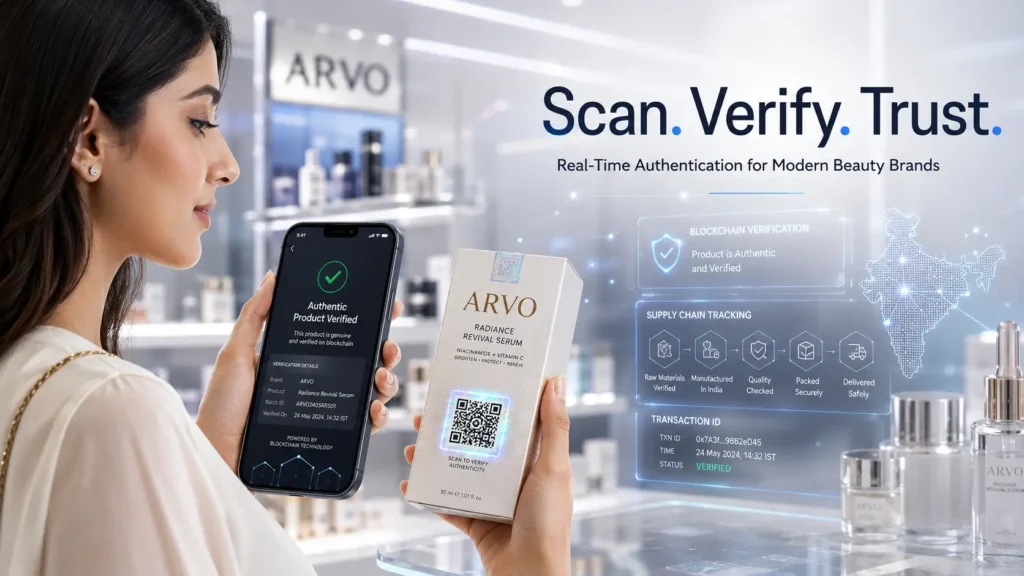 Beauty products authentication four step implementation guide for Indian cosmetic manufacturers