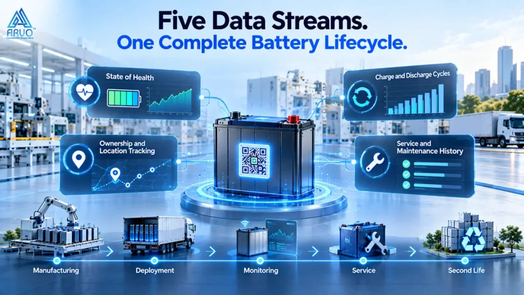 Lithium ion battery tracking India showing real time monitoring for safety and recall traceability