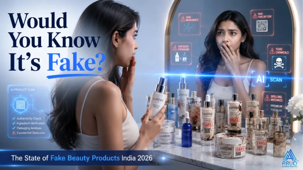 The State of Fake Beauty Products in India 2026 comprehensive report on counterfeiting data and solutions