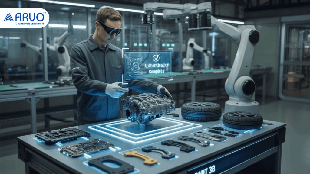 Automotive OEM using traceability technology in manufacturing - ARVO Automotive OEM using traceability technology in manufacturing