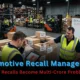 Automotive recall management showing part-level traceability to reduce recall scope and costs