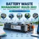 EPR battery India framework showing producer responsibility for collection and recycling targets
