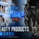 India beauty market size data 31 billion dollars with counterfeiting scale overlay