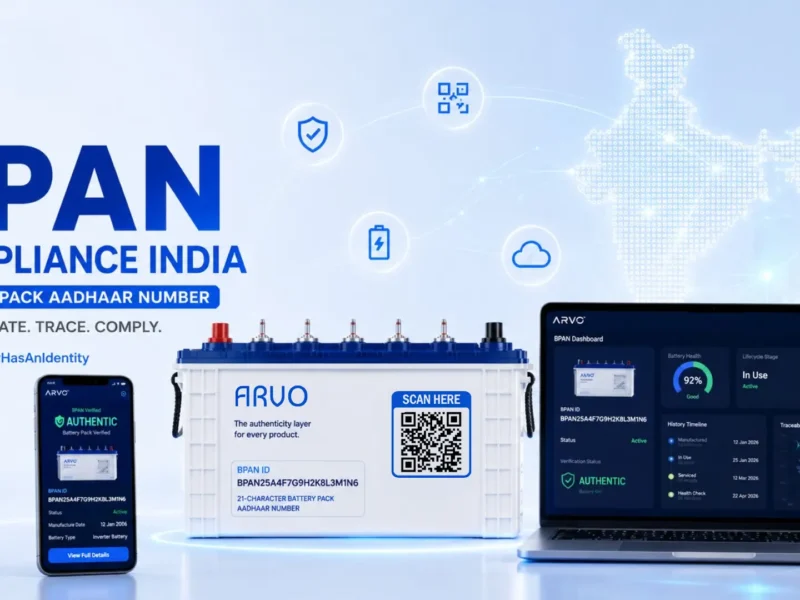 MoRTH draft guidelines for battery pack aadhaar system implementation January 2026