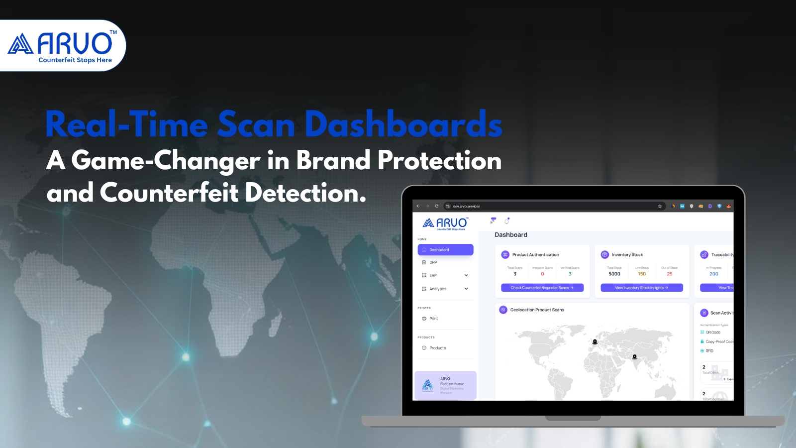 Real-Time Scan Dashboards