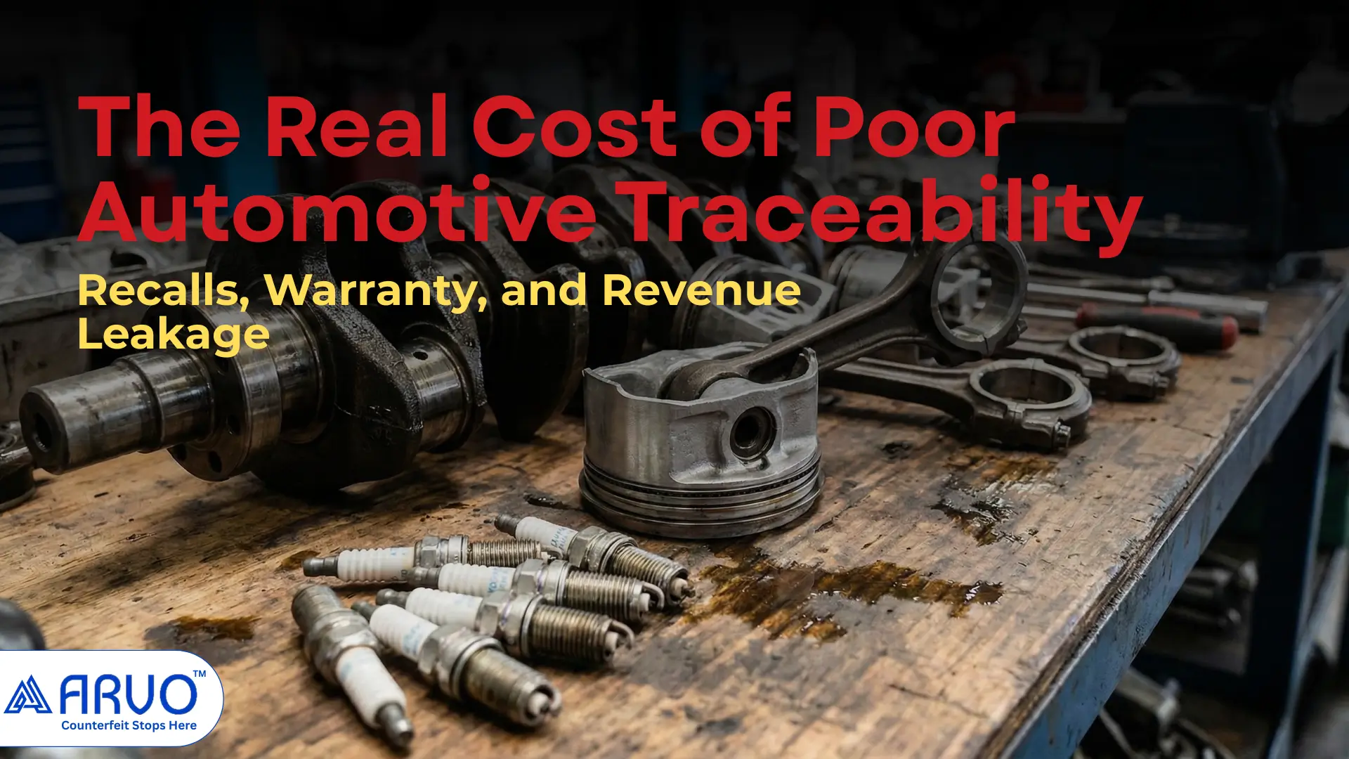 Automotive recall management showing how part-level traceability reduces recall cost and scope